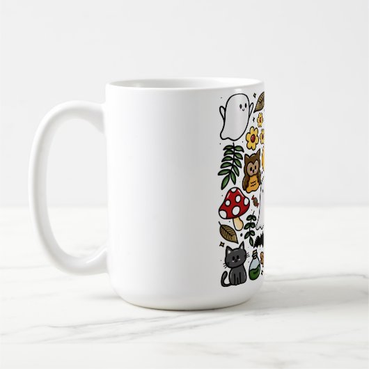 Almofada com estampa fofa de Halloween Kaffeetasse (Links)