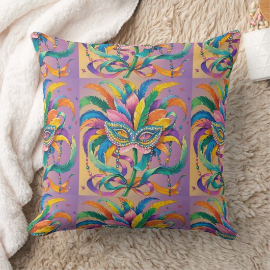 Almofada de flor de máscara kissen (Decke)