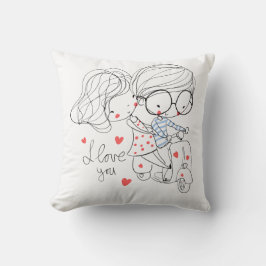 Almofada de love you travesseiro decorativo kissen
