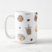 Almofada decorativa coffee lovers  kaffeetasse (Links)