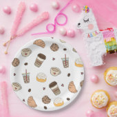 Almofada decorativa coffee lovers pappteller (Party)