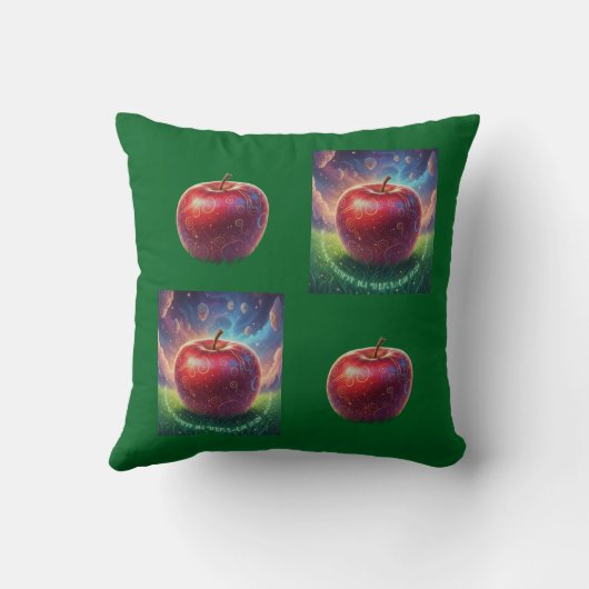 Almofada Enigma Green Kissen (Rückseite)