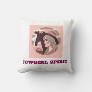almofada estampada garota cowgirl  kissen