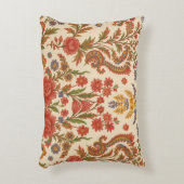 Almofada Flores de Zínnia em artes Dekokissen (Vorderseite(Vertikal))