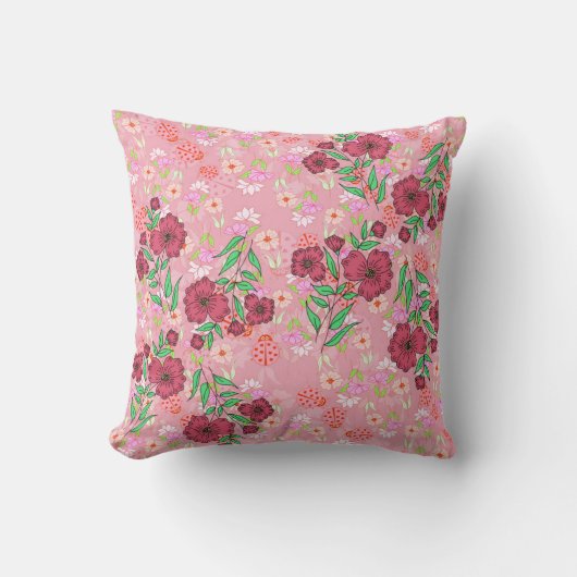 almofada flores e joaninhas kissen (Vorderseite)