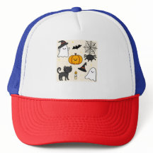 Almofada fofa com desenho Happy Halloween