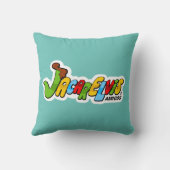 Almofada Jacarelvis e amigos Kissen (Rückseite)