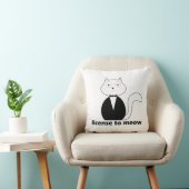 Almofada License to Meow Kissen (Stuhl )