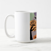 Almofada noite de halloween abóboras e fantasmas kaffeetasse (Links)