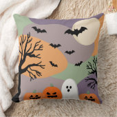 Almofada noite de halloween abóboras e fantasmas kissen (Decke)