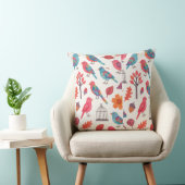 Almofada Pássaros e Flores DESING Kissen (Stuhl )