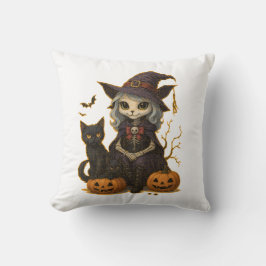 Almofada (Pillow) Bruxa dos Gatos Kissen