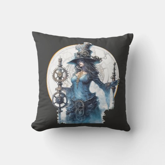 Almofada (Pillow) Evocação Steampunk Kissen (Vorderseite)