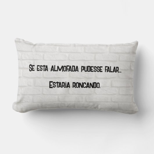 Almofada | Pillow Lendenkissen (Vorderseite)