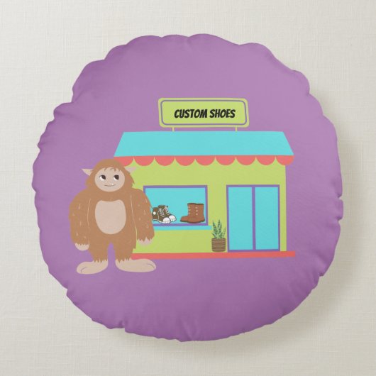 Almofada Redonda Almofada Imagem infantil para dec Rundes Kissen (Vorderseite)