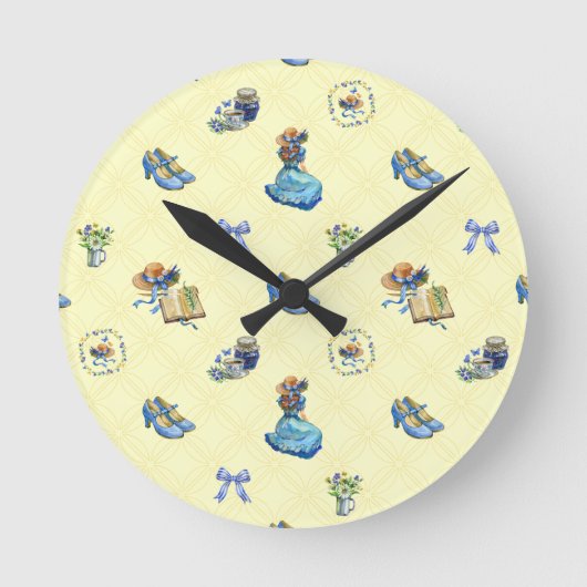 almofada runde wanduhr (Vorderseite)