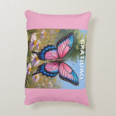 Almofadas Decorativas Borboleta Dekokissen (Rückseite(Vertikal))