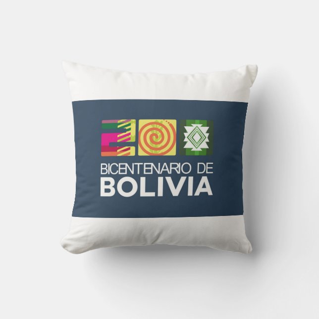Almohada bicentenario de Bolivien Kissen (Vorderseite)