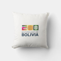 Almohada bicentenario de Bolivien