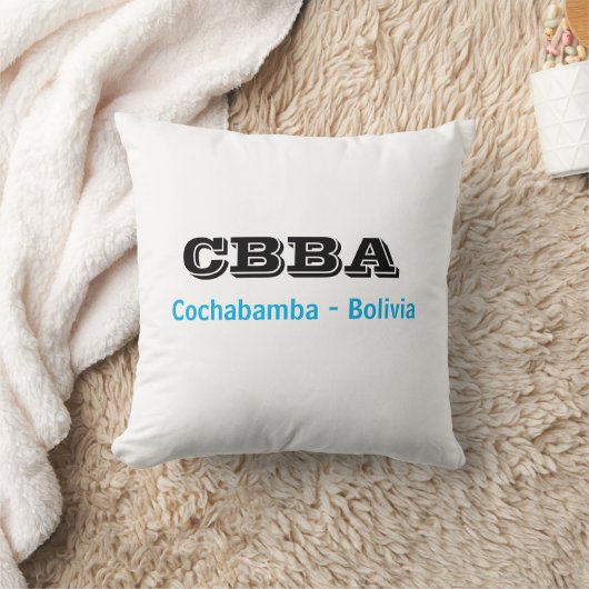Almohada CBBA Cochabamba Bolivia Kissen (Decke)