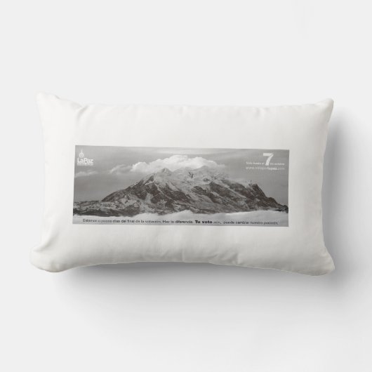 Almohada Illimani Lendenkissen (Vorderseite)