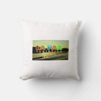 Almohada La Paz turistica Kissen