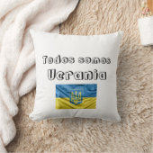 Almohada todos somos Ucrania Kissen (Decke)