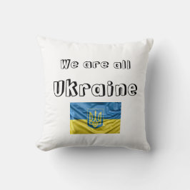 Almohada We are Ukraine Kissen
