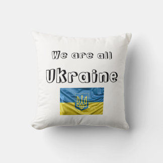 Almohada We are Ukraine Kissen