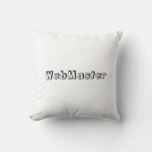 Almohada WebMaster Kissen (Vorderseite)