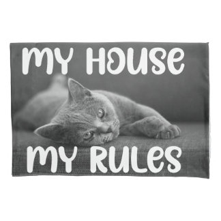 Almohadon con diseño de texto kissenbezug