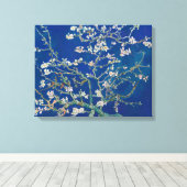 Almond Bloom (Indigo) | Van Gogh | Leinwanddruck (Insitu (Holzboden))