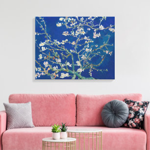 Almond Bloom (Indigo)   Van Gogh   Leinwanddruck