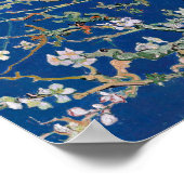 Almond Bloom (Indigo) | Van Gogh | Poster (Ecke)