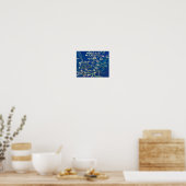Almond Bloom (Indigo) | Van Gogh | Poster (Küche)