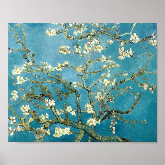 Almond blossom (1890) Vincent Van Gogh Floral art Poster (Vorne)