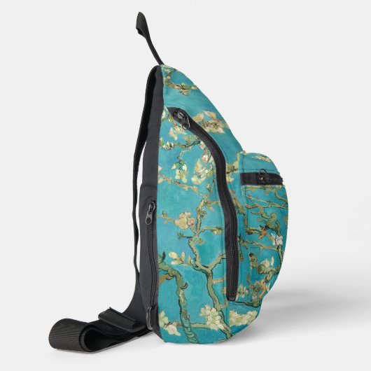 Almond Blossom, 1890 von Vincent van Gogh Crossbody Bag (Linke Seite)