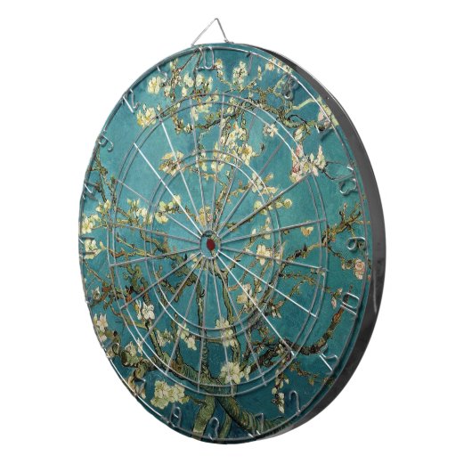 Almond Blossom Dartscheibe (Vorderseite rechts)