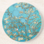 Almond Blossom, Dots by After Vincent van Gogh Getränkeuntersetzer (Vorne)