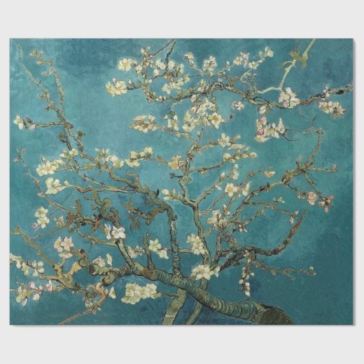Almond Blossom Geschenkpapier (Flach)