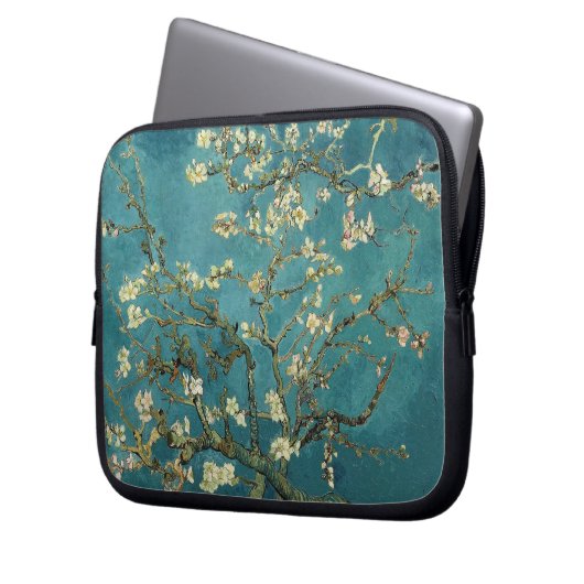 Almond Blossom Laptopschutzhülle (Vorderseite Links)