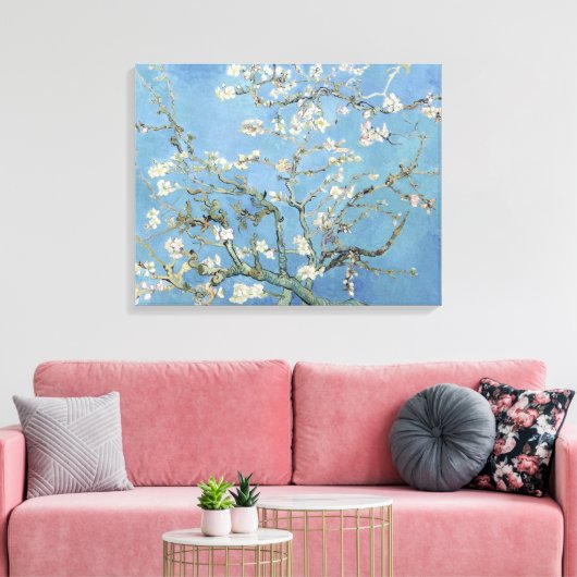 Almond Blossom Leinwanddruck (Insitu (Wohnzimmer))