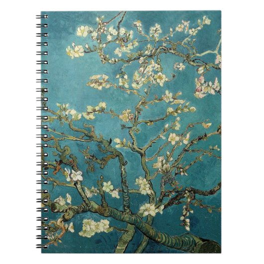 Almond Blossom-Notebook Notizblock (Vorderseite)