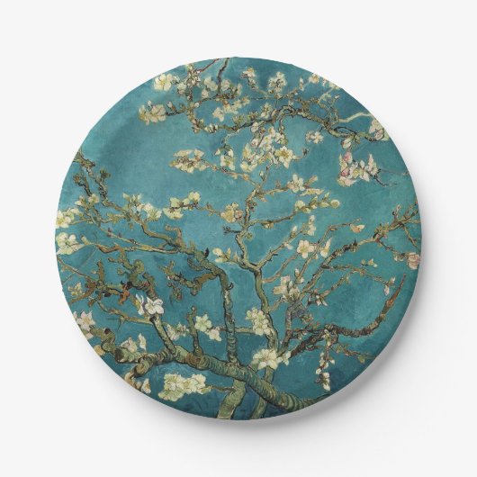 Almond Blossom Pappteller (Vorderseite)