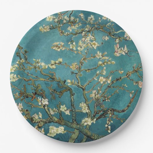 Almond Blossom Pappteller (Vorderseite)