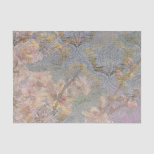 Almond Blossom Tapestry Geschenkartikel Seidenpapier (Vorderseite)