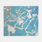Almond Blossom Van Gogh Art Fleecedecke (Vorderseite (Horizontal))