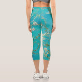 Almond Blossom Van Gogh Capri Leggings (Rückseite)
