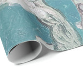 Almond Blossom Van Gogh Gemälde Geschenkpapier (Rolleneckpunkt)