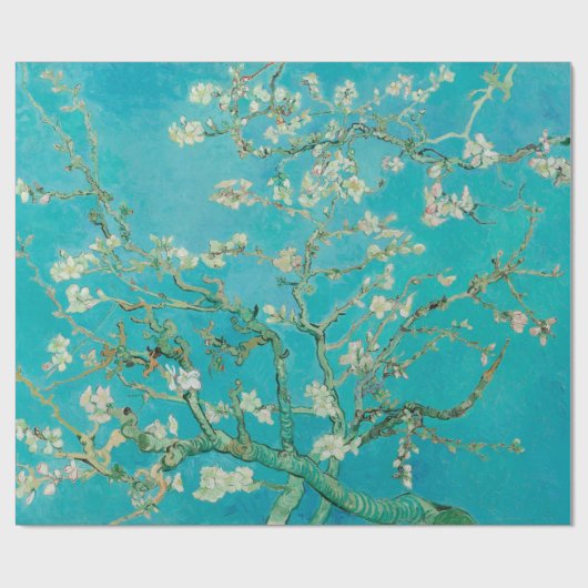 Almond Blossom Van Gogh Geschenkpapier (Flach)